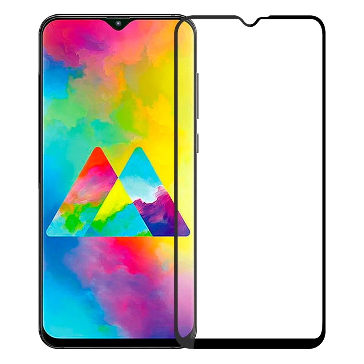 

Защитное стекло Qvatra для Samsung M10 (2019) 9D на весь экран