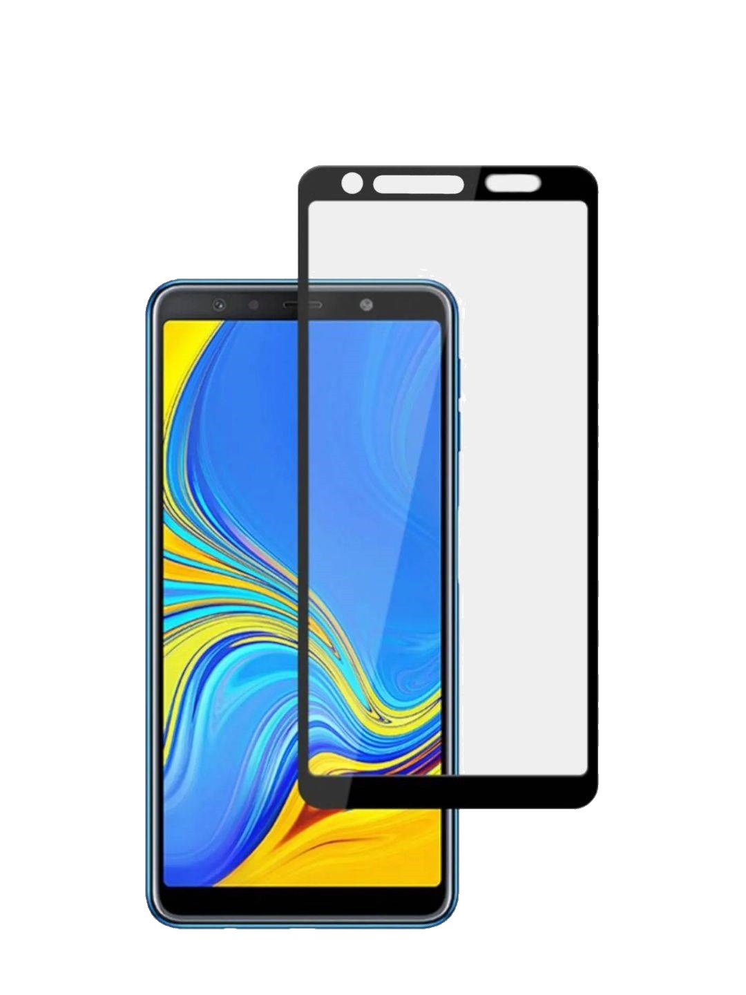 

Защитное стекло Qvatra для Samsung A7 2018 / A750 9D на весь экран