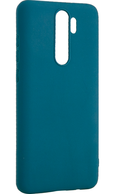 Чехол-крышка New Level для Xiaomi Note 8 Pro, силикон, зеленый