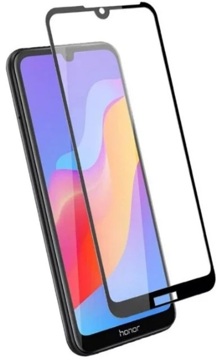 

Защитное стекло для Huawei Y7 (2019) / 9D на весь экран