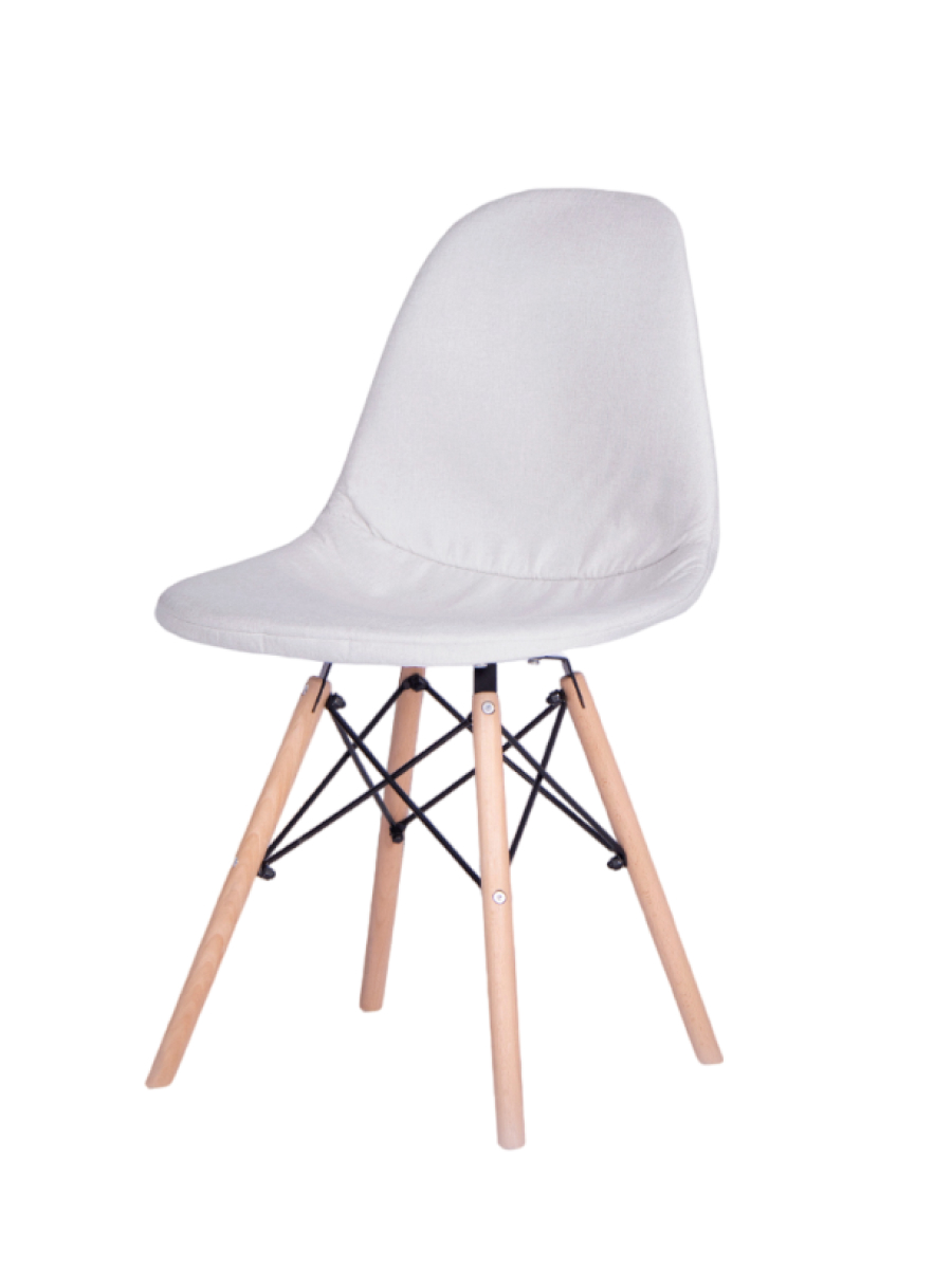 

Чехол LuxAlto на стул со спинкой Eames, Aspen, Giardino, Серо-белый, 1 шт. (11581)