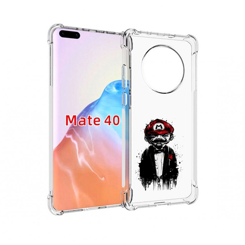 

Чехол MyPads Tocco для Huawei Mate 40 марио, Прозрачный, Tocco
