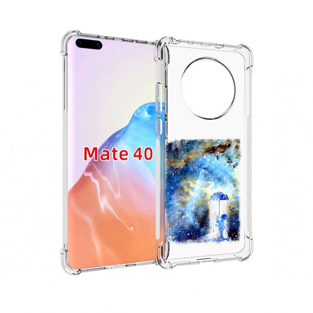 

Чехол MyPads Tocco для Huawei Mate 40 мальчик в небе, Прозрачный, Tocco