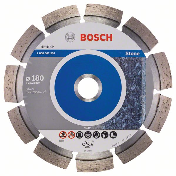 фото Алмазный отрезной круг expert for stone bosch 2608602591