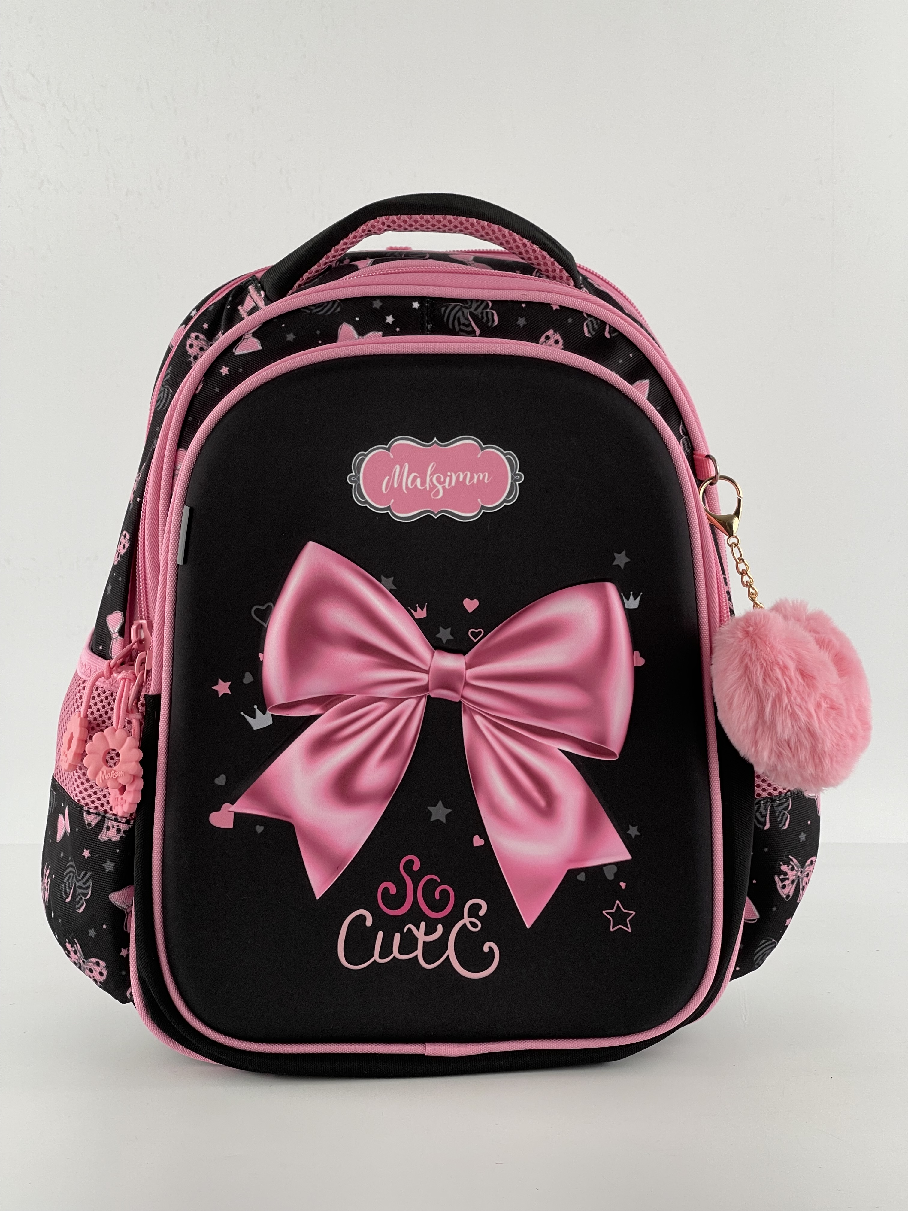 Рюкзак черный Maksimm С059