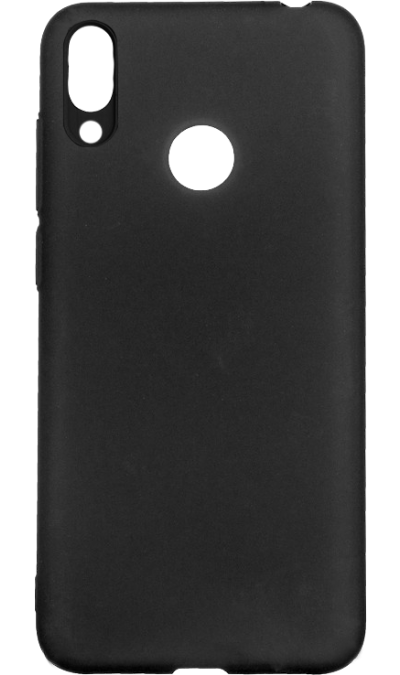 

Чехол-крышка New Level для Huawei Y7 (2019), силикон, черный