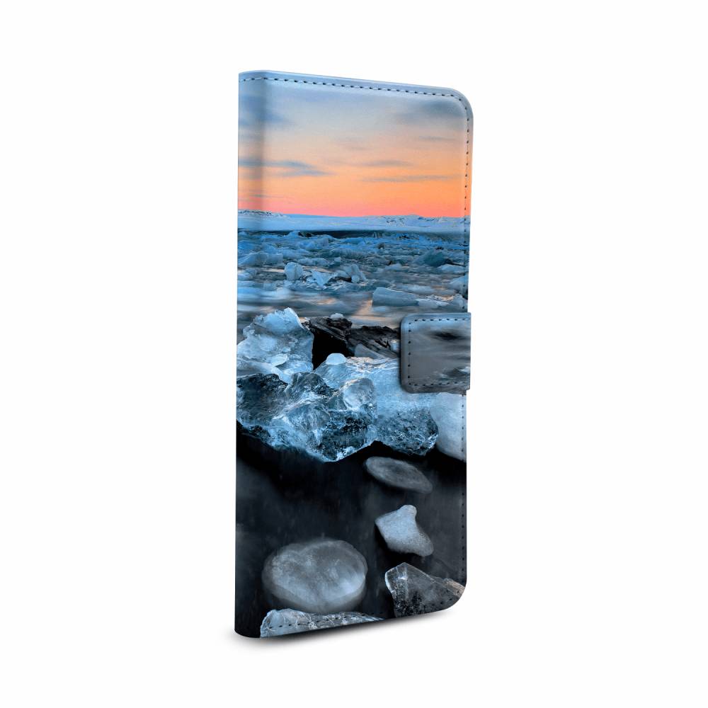 

Чехол Awog на Samsung Galaxy A11/M11 "Путешествия фон 33 book", Голубой;желтый;черный, 2100185-1