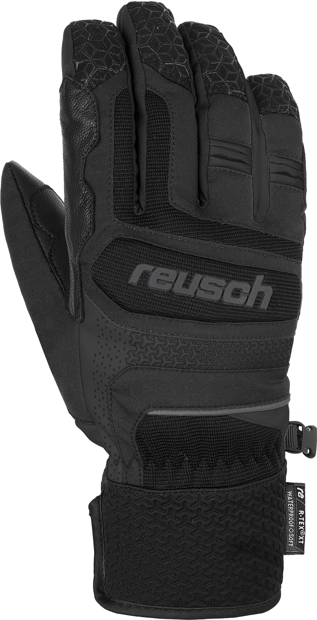 фото Перчатки горнолыжные reusch 2020-21 stuart r-tex® xt black (inch (дюйм):9)