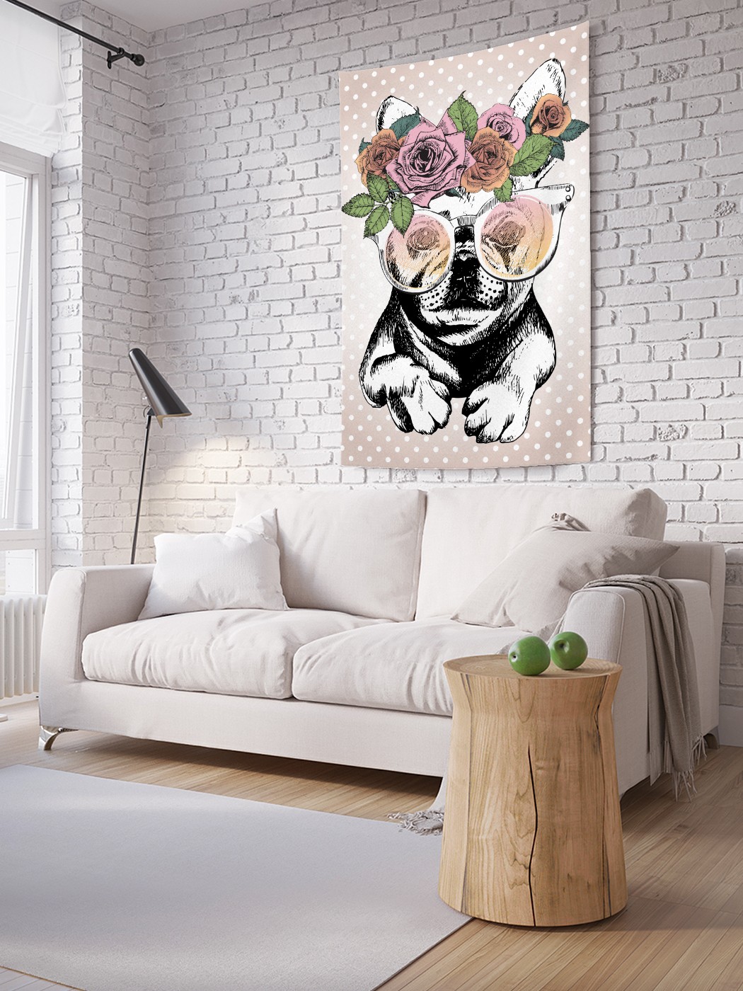 

Тапестри декоративное панно с фотопечатью tp_102916_150x200 JoyArty