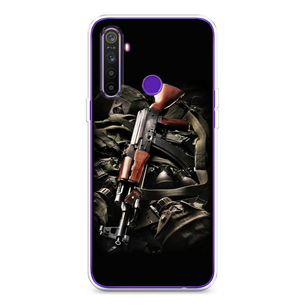 фото Силиконовый чехол "автомат" на realme 5 awog