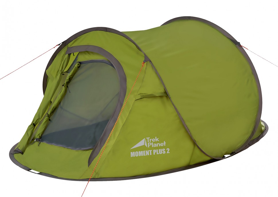 Палатка Jungle Camp Moment Plus, кемпинговая, 2 места, зеленый