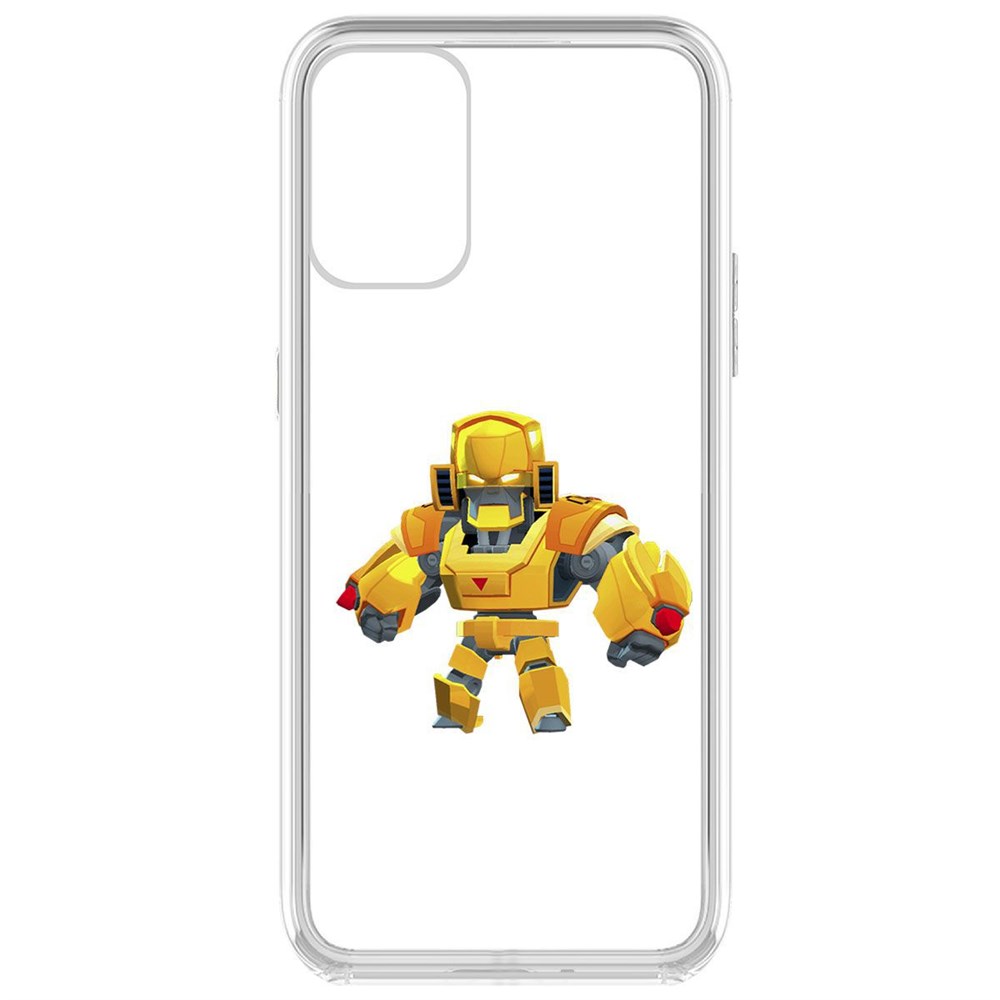

Чехол-накладка Brawl Stars-Бо Золотой Меха для OnePlus 9R