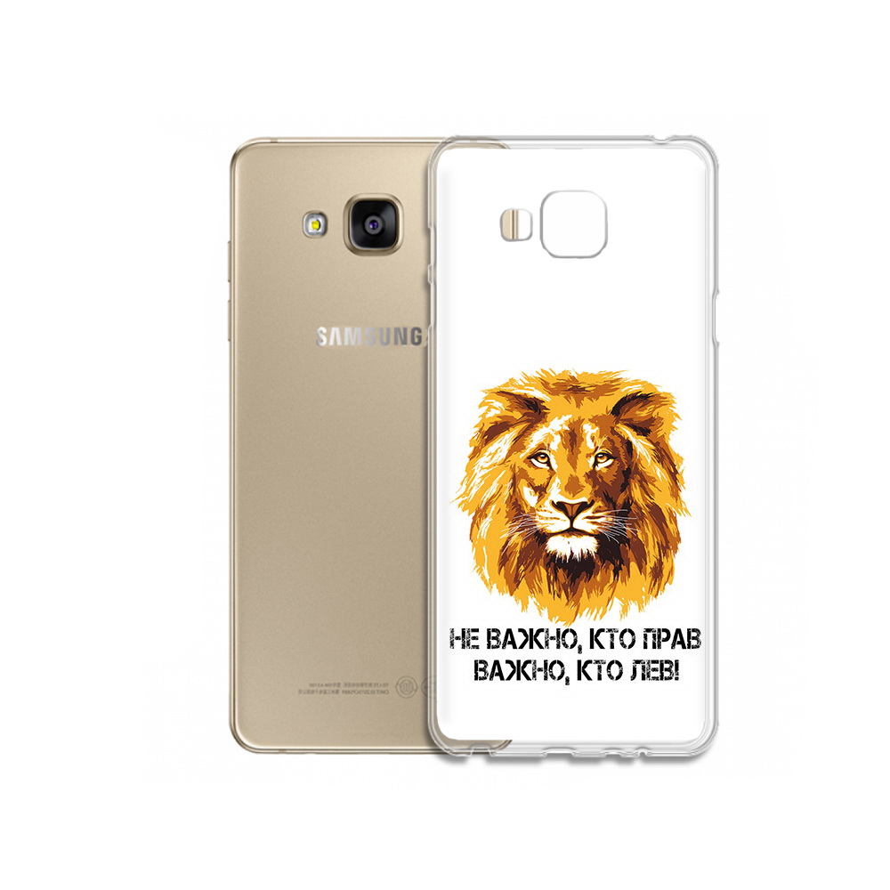 

Чехол MyPads Tocco для Samsung Galaxy J5 Prime мудрый лев (PT66772.570.486), Прозрачный, Tocco