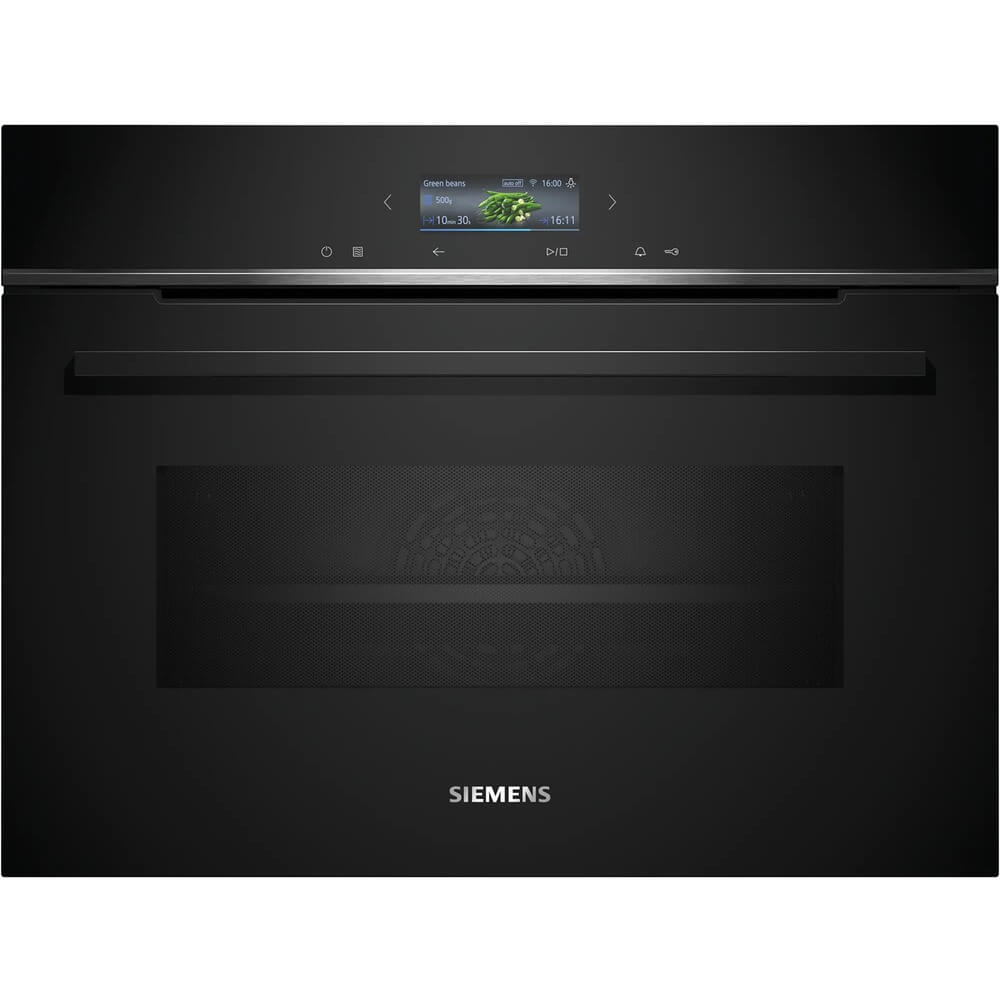Встраиваемый электрический духовой шкаф Siemens CM724G1B1 черный встраиваемый холодильник siemens ki21radd0 белый