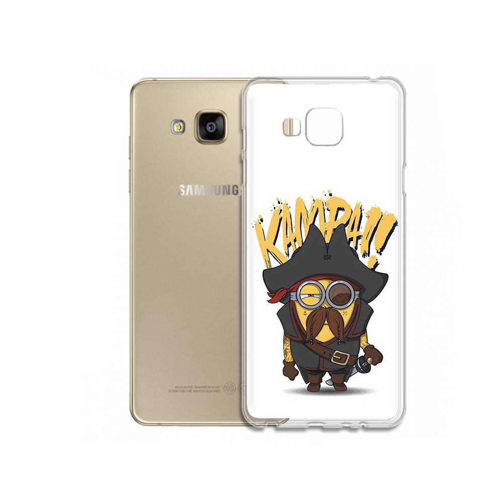 

Чехол MyPads Tocco для Samsung Galaxy J5 Prime миньон пират (PT66772.570.476), Прозрачный, Tocco