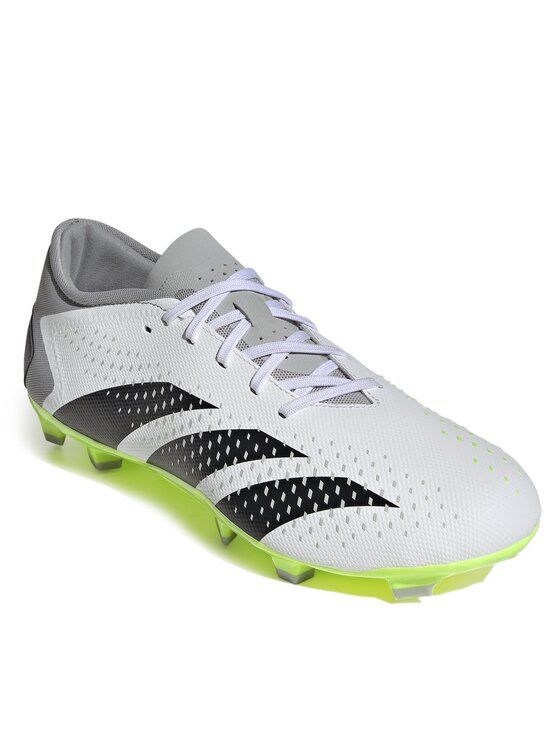 

Кроссовки мужские Adidas Predator Accuracy.3 Low Firm Ground Boots GZ0014 белые 47 1/3 EU, Белый, Predator Accuracy.3 Low Firm Ground Boots GZ0014