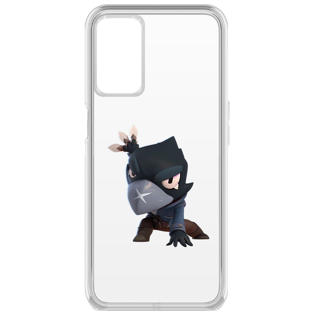 

Чехол-накладка Brawl Stars-Ворон для Oppo A16, Прозрачный