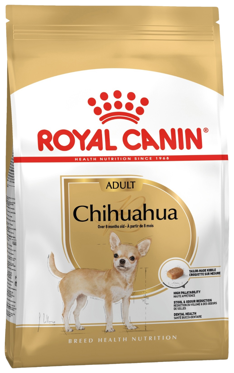 фото Сухой корм для собак royal canin chihuahua adult для чихуахуа птица и рис 500 г