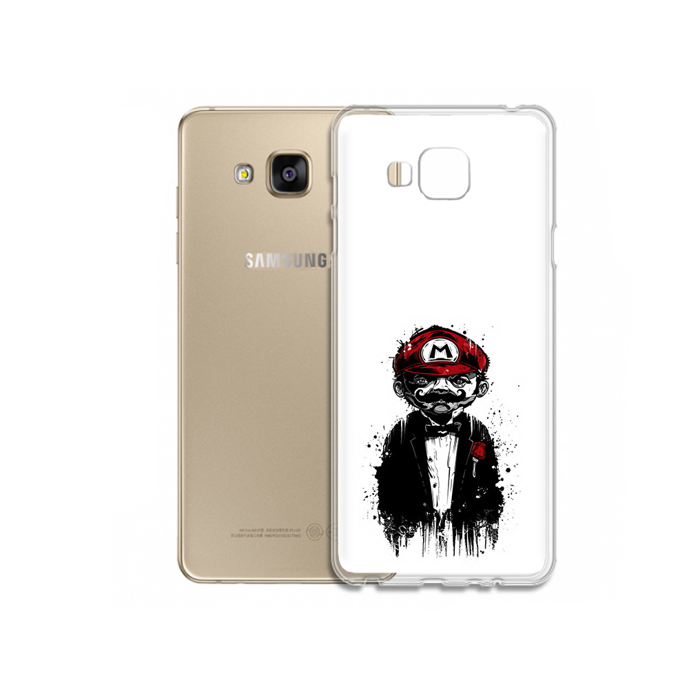 

Чехол MyPads Tocco для Samsung Galaxy J5 Prime марио (PT66772.570.458), Прозрачный, Tocco