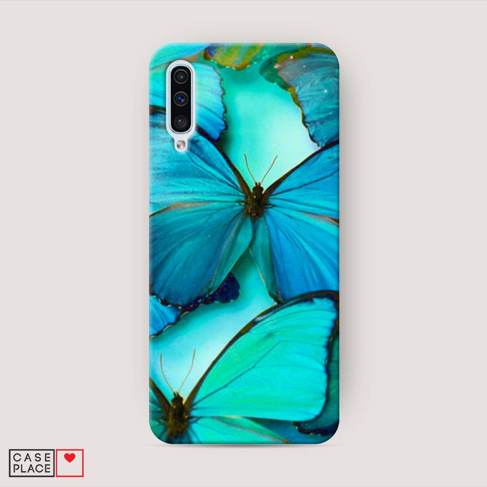 

Пластиковый чехол "Неоновые бабочки" на Samsung Galaxy A30s, 28820-3