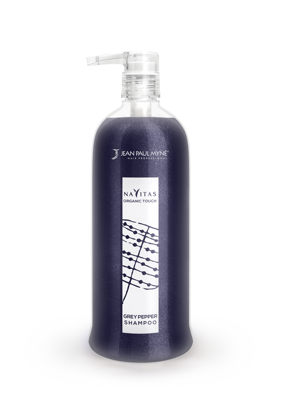 

Тонирующий оттеночный шампунь Navitas Organic Touch Grey Pepper серый 1000мл