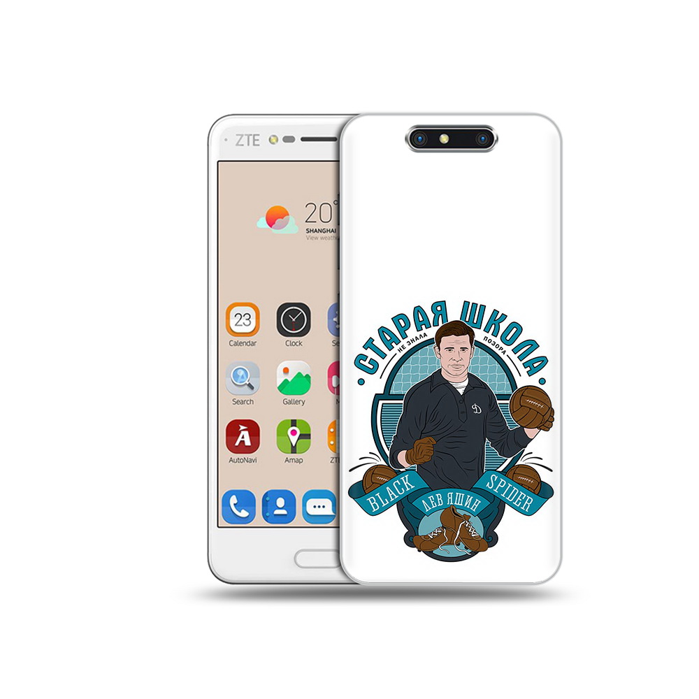 

Чехол MyPads Tocco для ZTE Blade V8 Старая школа (PT100217.451.162), Прозрачный, Tocco
