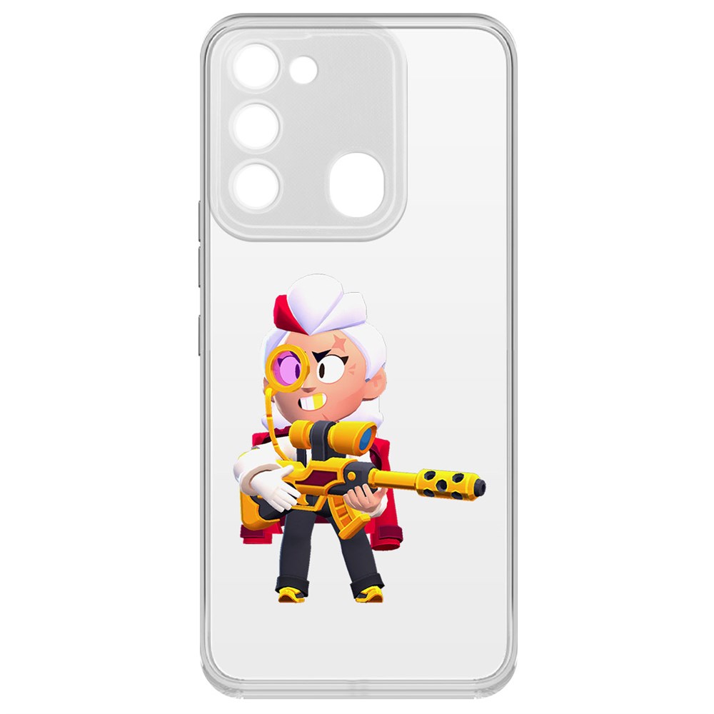

Чехол-накладка Brawl Stars-Белль Голдхэнд для Tecno Spark Go 2022