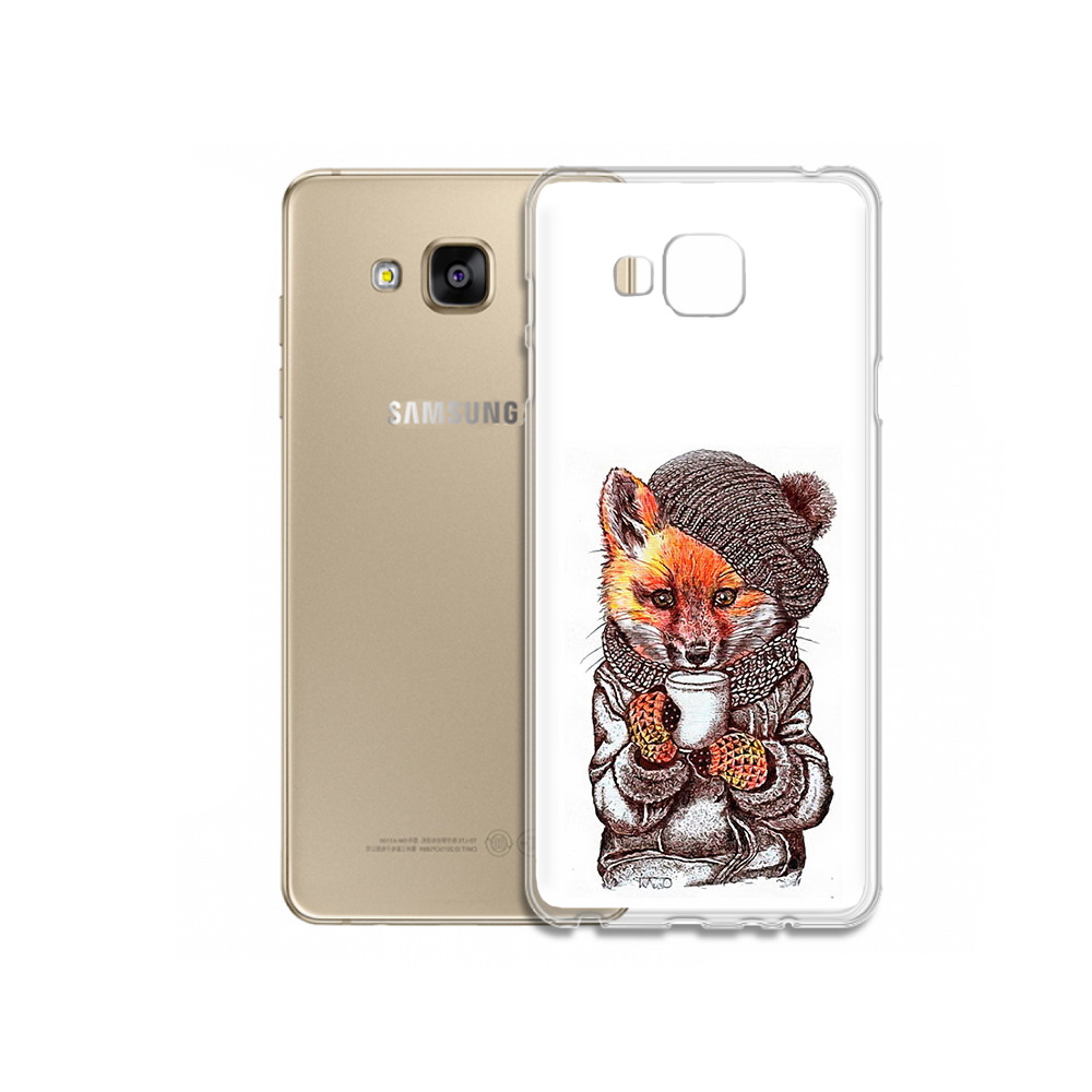 

Чехол MyPads Tocco для Samsung Galaxy J5 Prime лиса в шапке (PT66772.570.437), Tocco