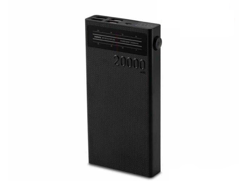 фото Внешний аккумулятор remax radio series 20000 mah rpp-102 black