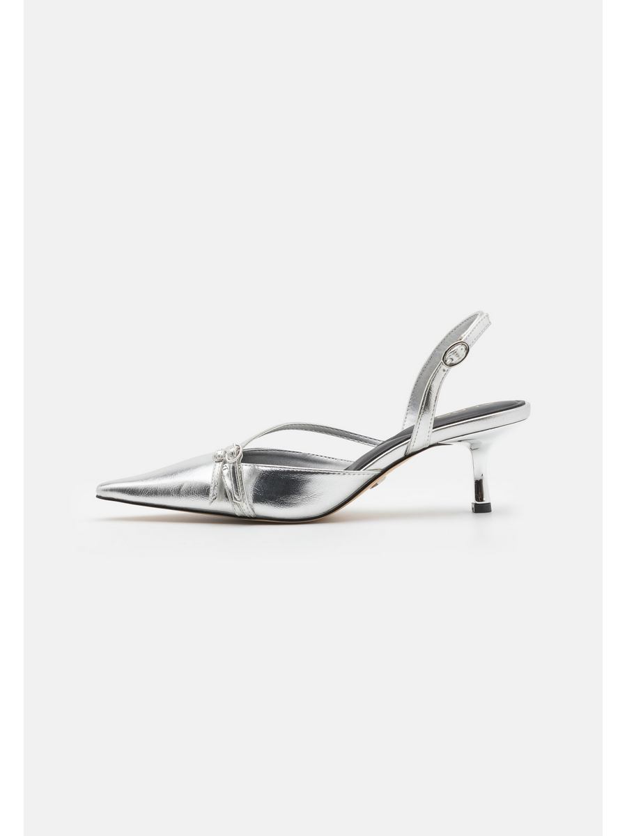 

Туфли женские ALDO A0111B0BM серебристые 41 EU, Серебристый, A0111B0BM