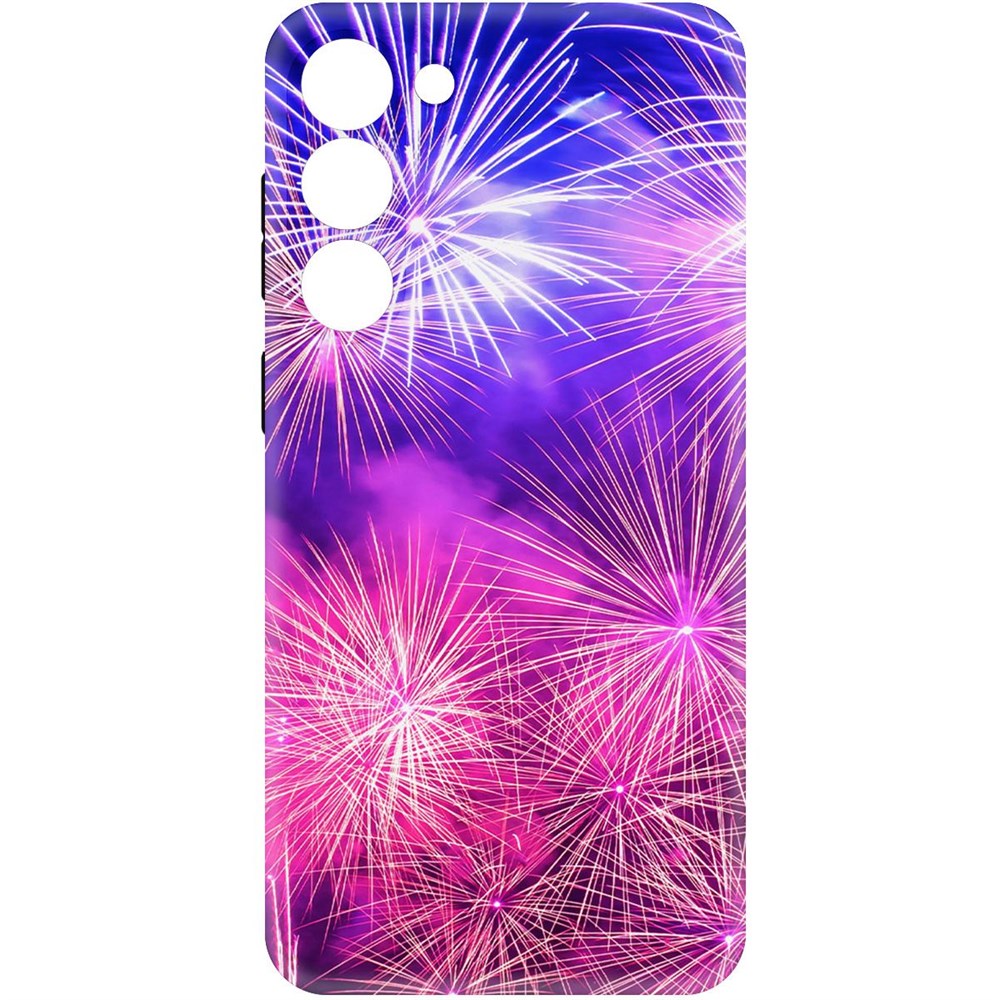 

Чехол-накладка Софт Салют для Samsung Galaxy S23+, Черный