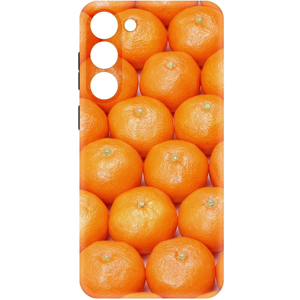 

Чехол-накладка Софт Мандаринки для Samsung Galaxy S23+, Черный
