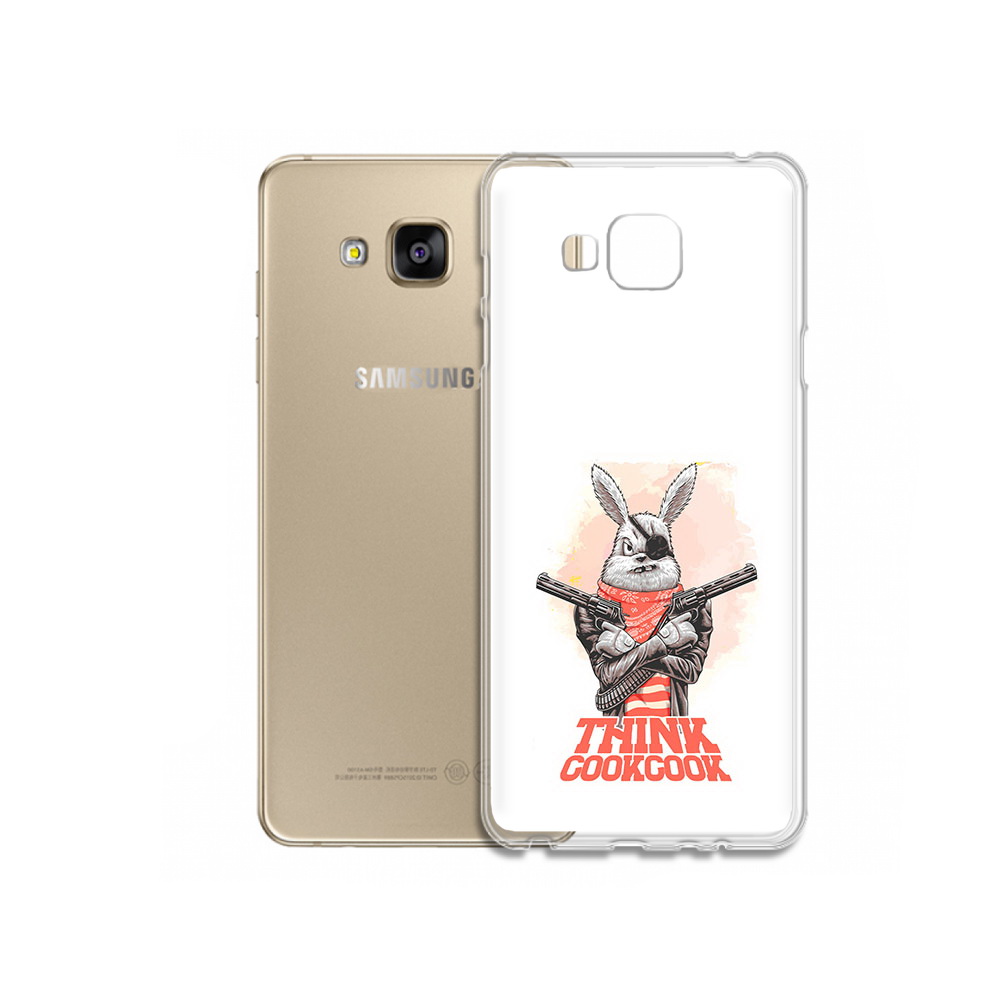 

Чехол MyPads Tocco для Samsung Galaxy J5 Prime кролик пират (PT66772.570.419), Прозрачный, Tocco