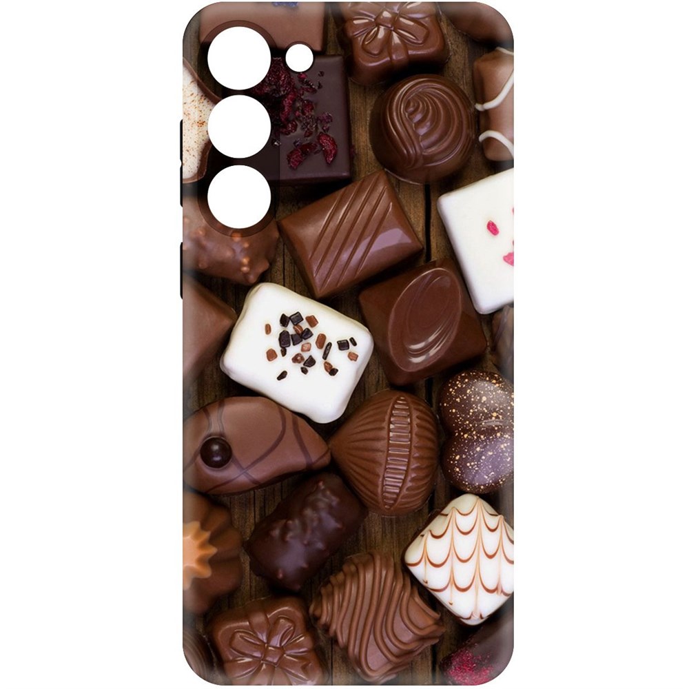 Чехол-накладка Софт Конфеты для Samsung Galaxy S23+