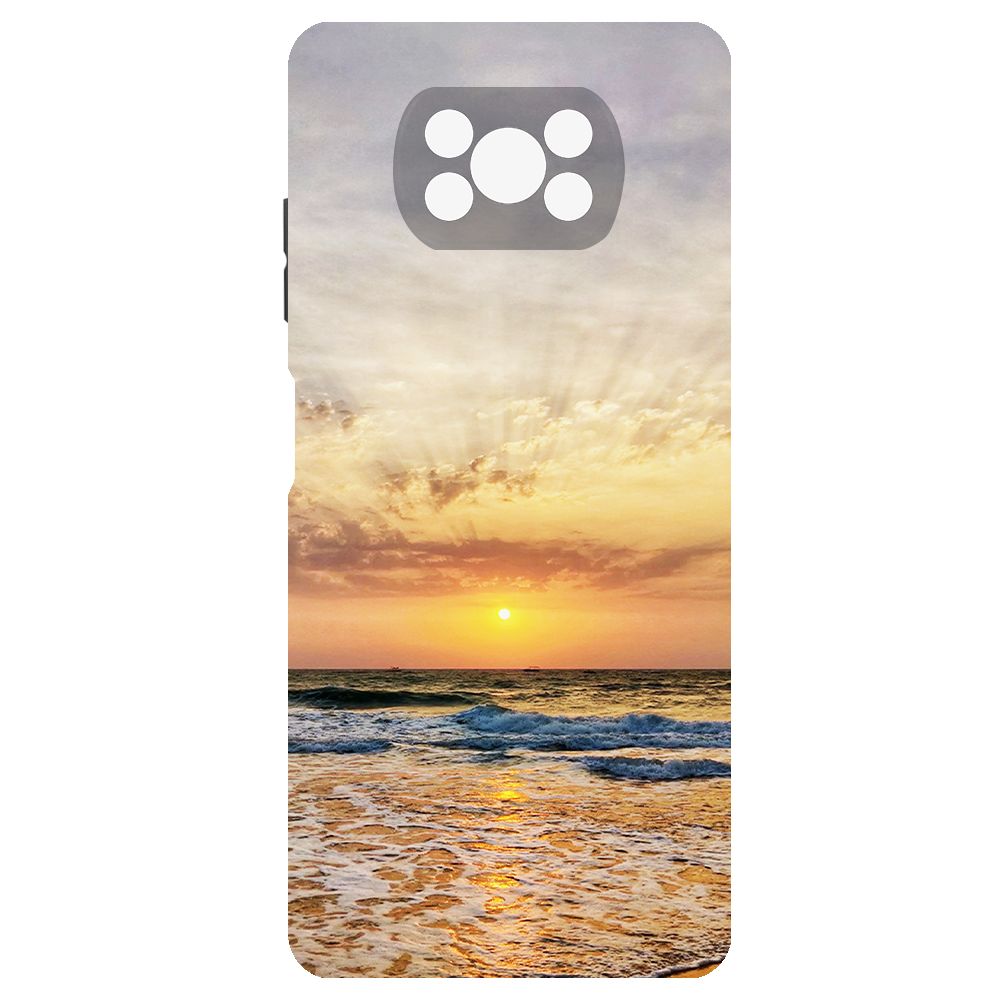 

Чехол-накладка Krutoff Soft Case Индия, Пляжи Гоа для Xiaomi Poco X3 Pro черный