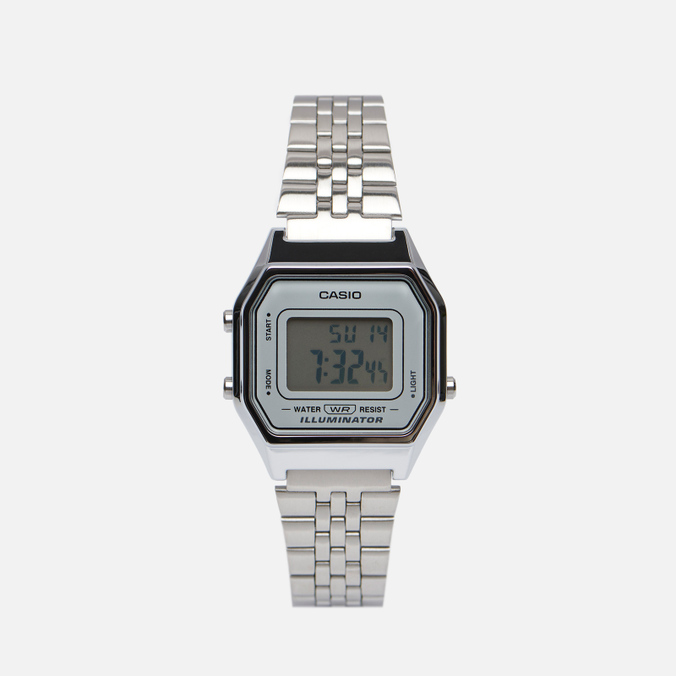 Наручные часы CASIO Vintage LA680WA-7 серебряный, Размер ONE SIZE