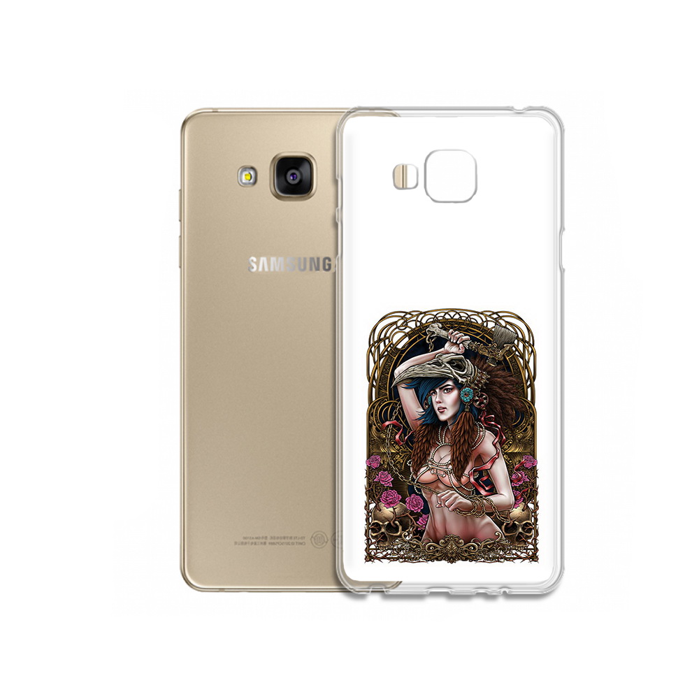 

Чехол MyPads Tocco для Samsung Galaxy J5 Prime красивая девушка рисунок (PT66772.570.407), Прозрачный, Tocco