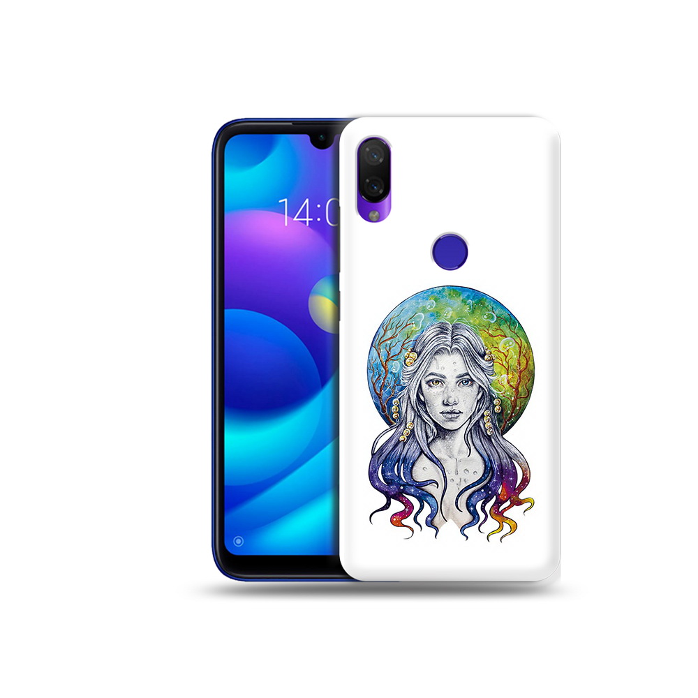 

Чехол MyPads Tocco для Xiaomi Mi Play девушка с красивыми волосами (PT128724.322.313), Прозрачный, Tocco