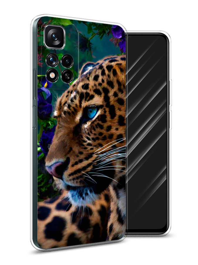 

Чехол Awog на Xiaomi Redmi Note 11 Pro Plus 5G "Хищный взгляд", Разноцветный, 312150-1