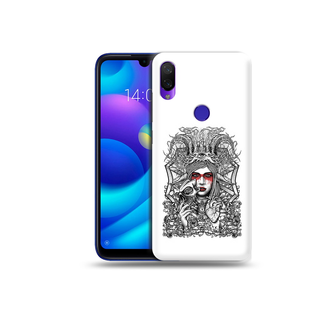 

Чехол MyPads Tocco для Xiaomi Mi Play грусная девушка (PT128724.322.302), Прозрачный, Tocco