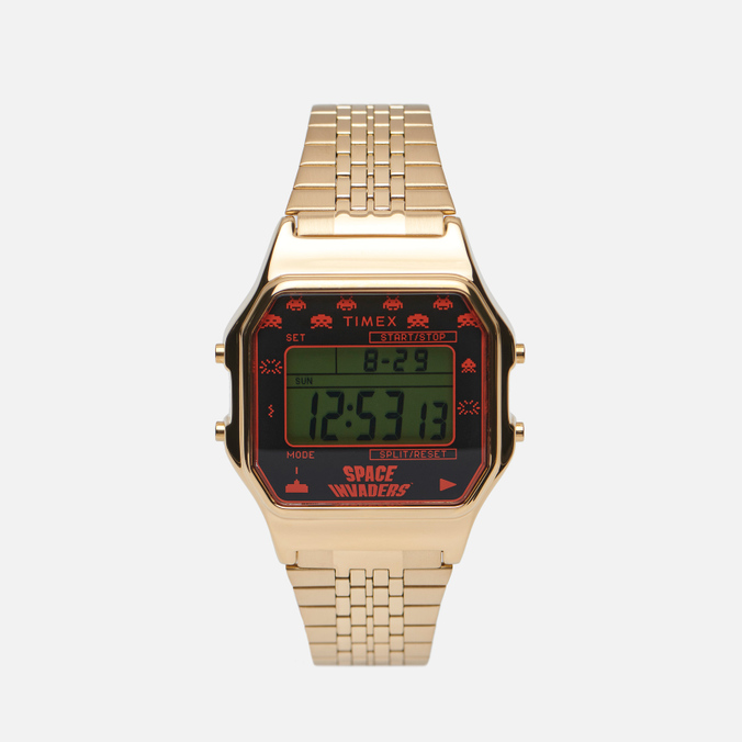 

Наручные часы Timex x Space Invaders T80 золотой, Размер, x Space Invaders T80
