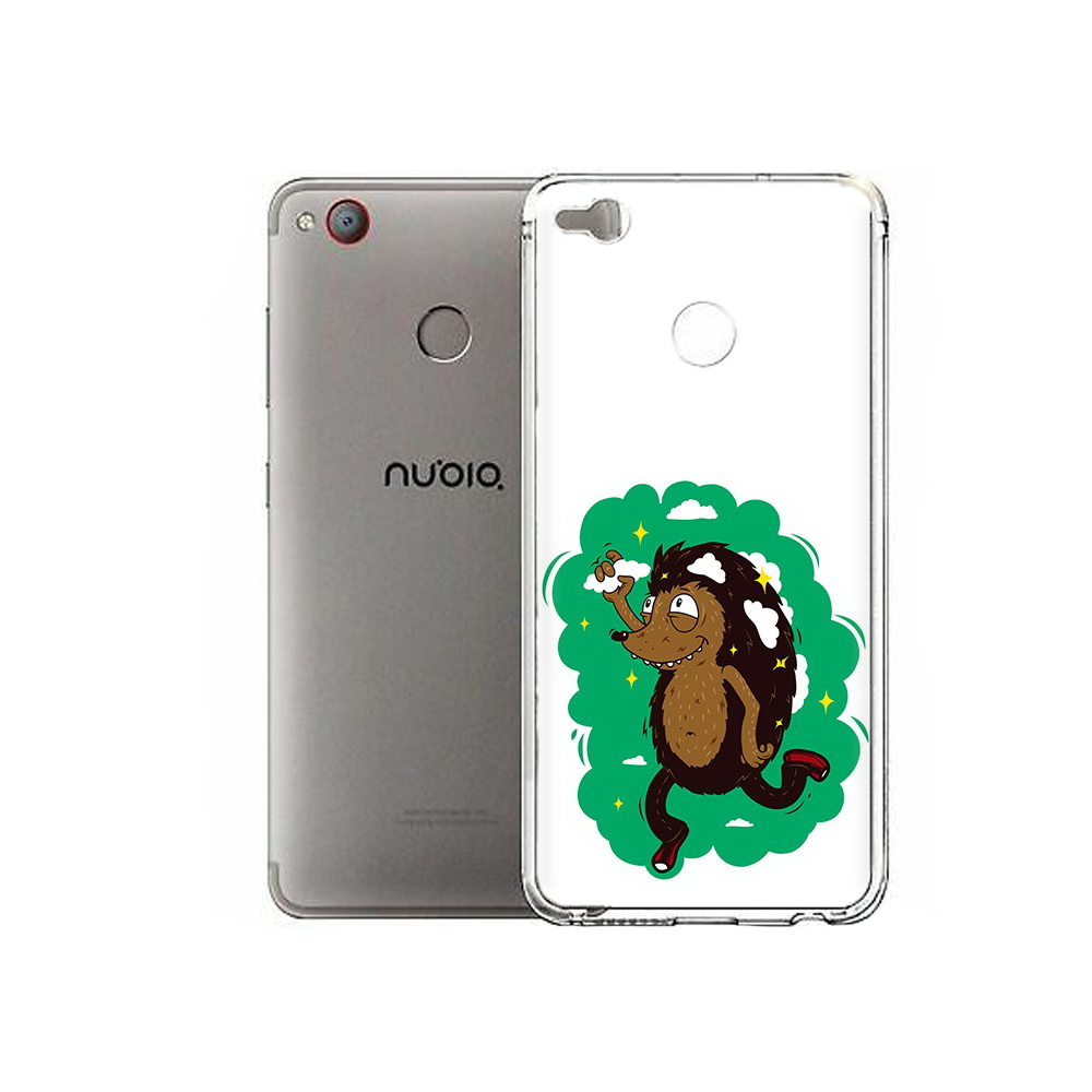 

Чехол MyPads Tocco для ZTE Nubia Z11 Mini Ежик в облаках (PT53565.450.77), Tocco