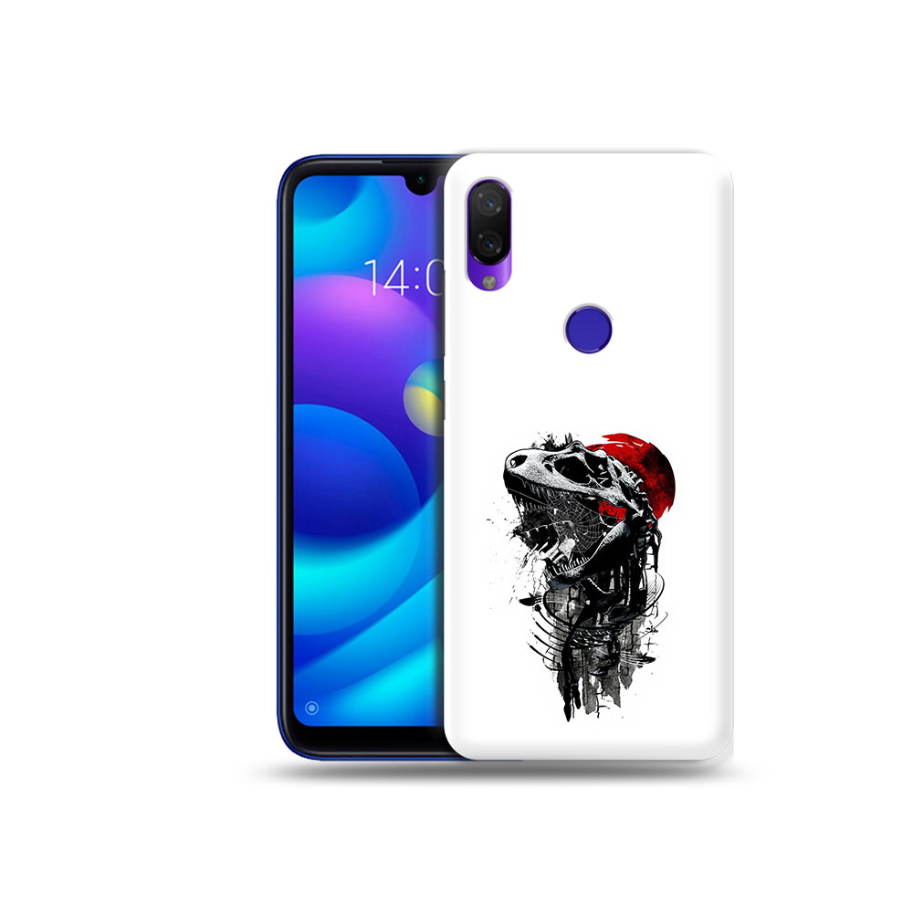 

Чехол MyPads Tocco для Xiaomi Mi Play вымерший динозавр (PT128724.322.284), Прозрачный, Tocco