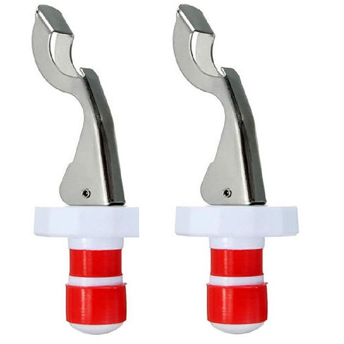 

Пробка для бутылок с открывалкой, 2 шт, Разноцветный