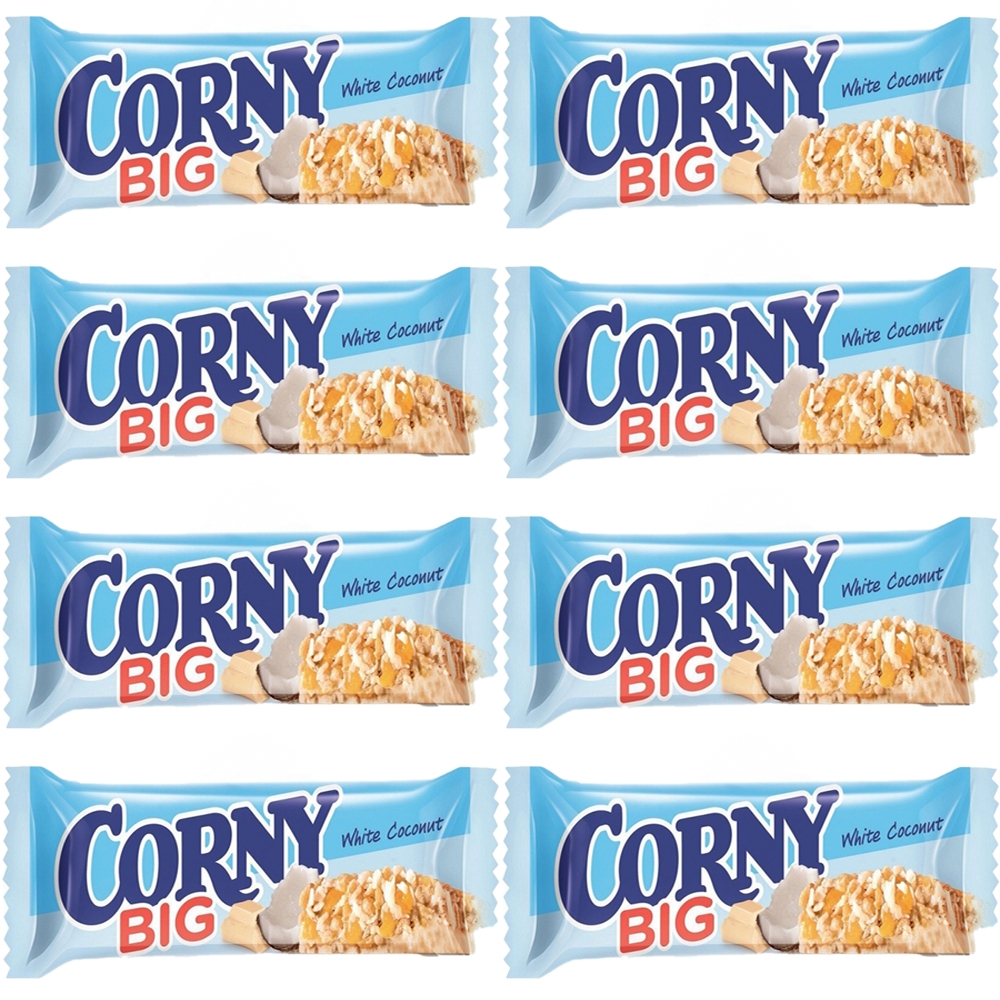 

Батончик злаковый Corny Big с белым шоколадом и кокосом 40г - 8шт.