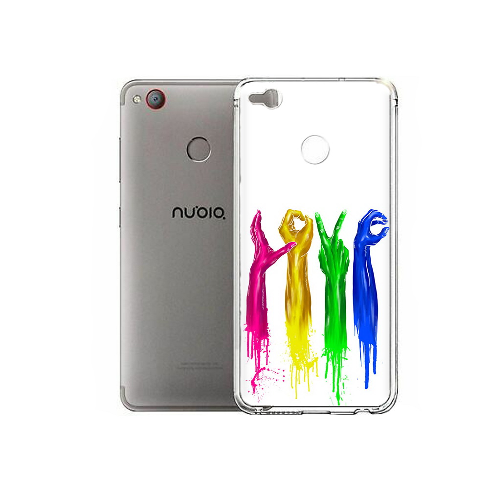 Чехол MyPads Tocco для ZTE Nubia Z11 Mini яркие руки love (PT53565.450.707)