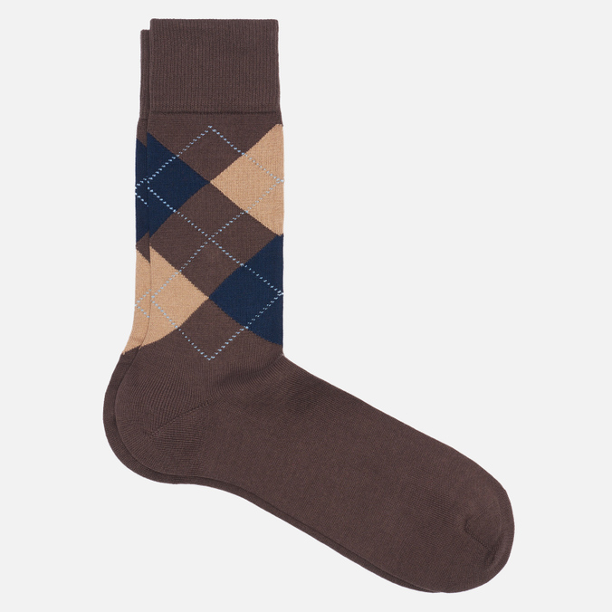 

Носки Burlington Manchester Argyle коричневый, Размер  EU, Manchester Argyle