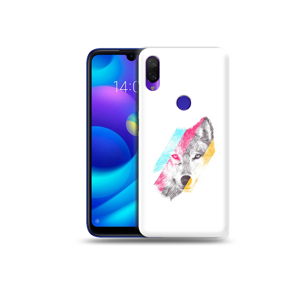 

Чехол MyPads Tocco для Xiaomi Mi Play волк градиент (PT128724.322.268), Прозрачный, Tocco