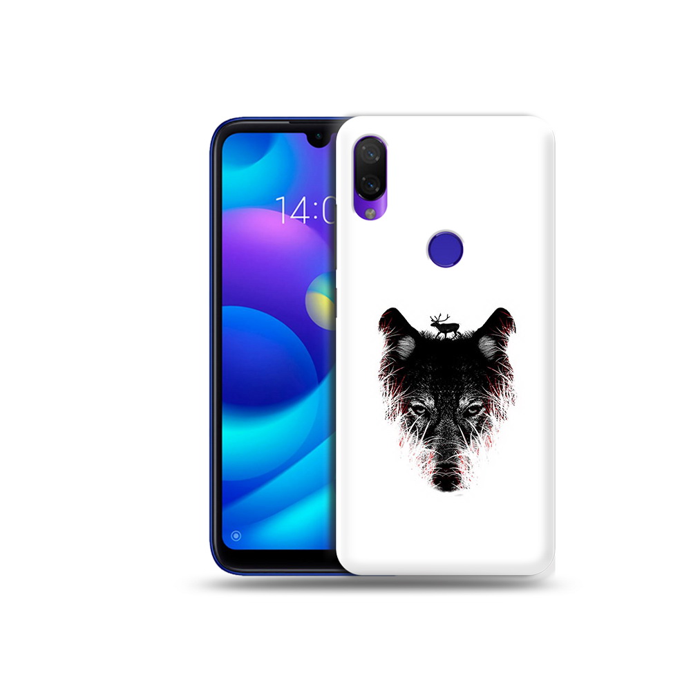 

Чехол MyPads Tocco для Xiaomi Mi Play волк в траве (PT128724.322.267), Прозрачный, Tocco