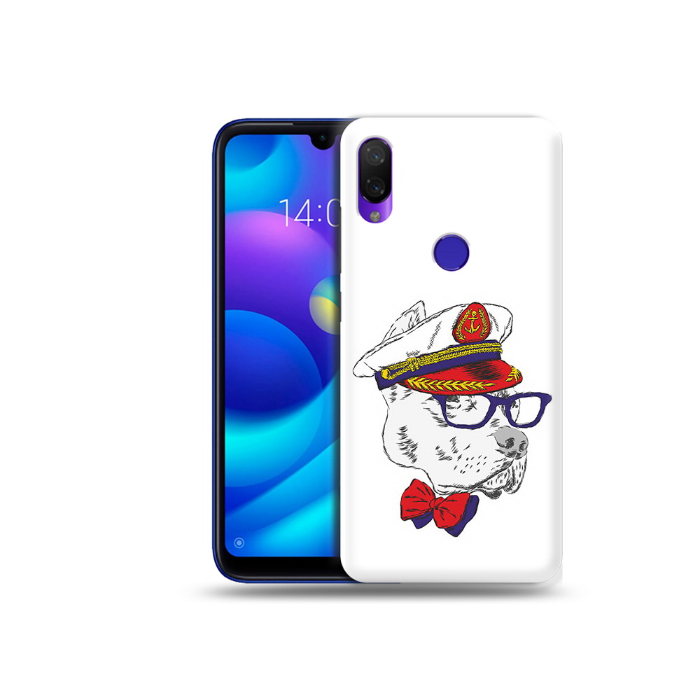 

Чехол MyPads Tocco для Xiaomi Mi Play бульдог (PT128724.322.251), Прозрачный, Tocco